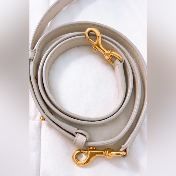 Alexander McQueen Heroine 21 White/Cream Italian Satchel Ladies Bag - Picture 8 of 11